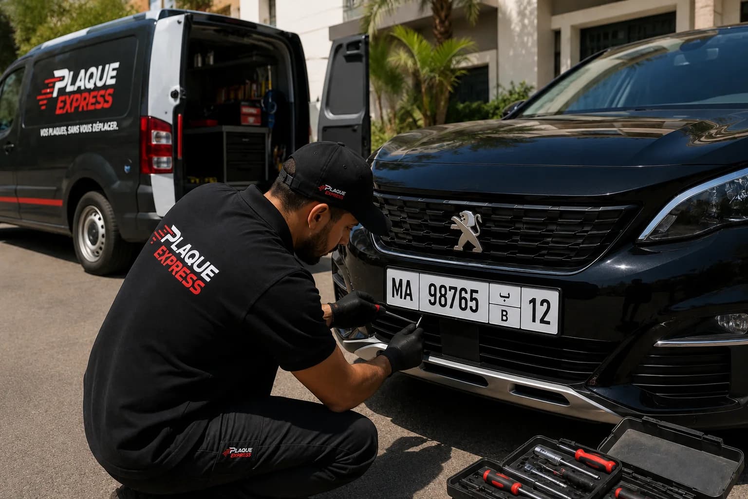 Service mobile Plaque Express Casablanca
